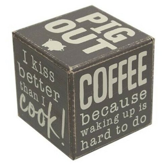 Other - In This Kitchen Six-Sided 4" Block